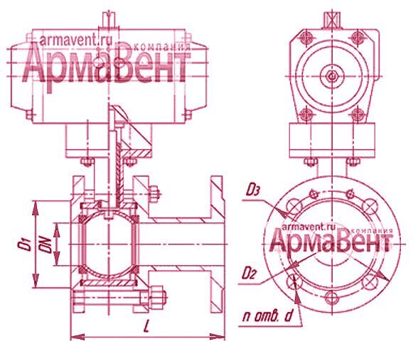 чертеж 11с667п